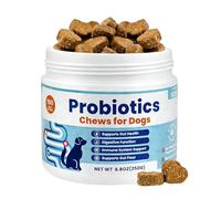 Wanixue Dog Health Supplements - Dog Digestive Support Supplement | Pet Chewable Stomach Tablets,for Immune Gut Stomach Veterinary Daily Travel Outdoor Indoor Seasonal Multi-Pet Household