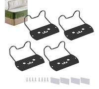 Wanixue Mattress Retainer Bar, 4 Pieces Mattress Slide Stopper, Cartoon Bed Mattresss Retainer, Keep Mattresss Stoppers From Sliding, Prevent Sliding Holder In Place Gripper, Easy To Installation