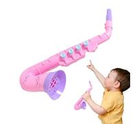 Wanixue Toy Saxophone,Fun Realistic Early Educational Toy - Music Simulation Mini Saxophone | for Role Play Party Home Classroom Preschool Practice Performance Props Kid Boy Children Beginner