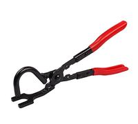 Wanjorlay Car Exhaust Rubber Pad Pliers Exhaust Hanger Removal Puller Heavy Duty Exhaust Pipe Rubber Gasket Removal Plier Tool