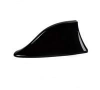 WANJUNSHANGMAOYOUXIAN Car Shark Fin for Audi A4 Saloon B8 8K I 2007-2015, Waterproof Signal Amplifier Antenna, Aerodynamic Decorative Roof Aerial, Gloss Exterior Styling,Black