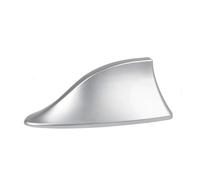 WANJUNSHANGMAOYOUXIAN Car Shark Fin for Seat Toledo 4 (KG) 2012-2019 (5-Türer,Limousine), Waterproof Signal Amplifier Antenna, Aerodynamic Decorative Roof Aerial, Gloss Exterior Styling, Silver