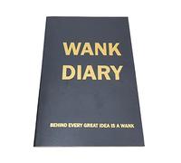 Wank Diary Planner Journal Xmas Gift Ideal Present for Him Husband Boyfriend Dad Men Uncle Funny Unusual April Fools Secret Santa 40th 50th 60th 21st Rude Mens Ladies For Him Her Boss