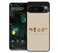 WANKBLC Compatible with Google Pixel 9 Pro XL Case, Shockproof Protective for Man Women Non-Slip for Google Pixel 9 Pro XL Crazy Pattern Faith Flower Love Like Jesus Religious