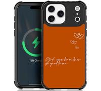 WANKBLC Compatible with iPhone 17 Pro Max Magnetic Charge Case Shockproof Protective for Man Women Non-Slip for iPhone 17 Pro Max Crazy Pattern Psalm Christian God You Have Been Good to Me