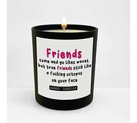 Wanky Candle Friends Come and go, True Friends Stick, Funny Candles, Best Friend Gift, Birthday Candle, Soy Candles, WCBJ200