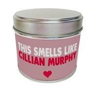 Wanky Candle - Smells Like Cillian Murphy Celebrity Inspired Scented Tin Candle Quirky Soy Wax Home Decor