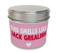 Wanky Candle - Smells Like Jack Grealish Celebrity Inspired Scented Tin Candle Funny Soy Wax Home Decor
