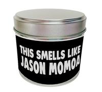 Wanky Candle - Smells Like Jason Momoa Celebrity Inspired Scented Candle Quirky and Fun Home Fragrance