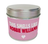 Wanky Candle - Smells Like Robbie Williams Celebrity Inspired Scented Tin Candle Funny Soy Wax Home Decor
