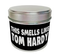 Wanky Candle - Smells Like Tom Hardy Celebrity Inspired Scented Candle Quirky Soy Wax Home Vibe