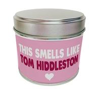 Wanky Candle - Smells Like Tom Hiddleston Celebrity Inspired Scented Tin Candle Funny Soy Wax Home Decor