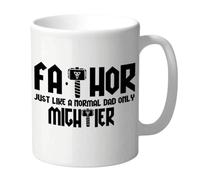 Wanky Candles FA-Thor Mug - Like a Dad, Just Mightier, Funny Superhero Father's Day CMUG185