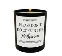 Wanky Candles Funny Bathroom Candle Please Don't Do Coke in The Bathroom