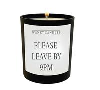 Wanky Candles Funny Candle Please Leave By 9PM