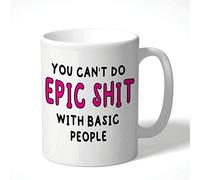 Wanky Candles Funny Offensive Mug for Her, Basic People, Motivational Healing Helpful CFor Friend - CMUG190