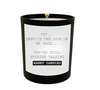 Wanky Candles Funny Rude Candle Despite the Look on Your face WCBJ06