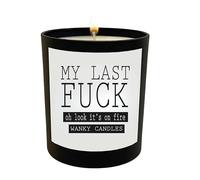 Wanky Candles Funny Rude Candle My Last Fuck WCBJ02