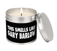 Wanky Candles Gary Barlow Funny Scented Tin Candle for Take that Fans