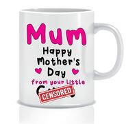 Wanky Candles Mother's Day Mug, Gifts for Mum Grandma, 330ml Funny Mum Mug Mothers Day Gifts Coffee Mug from Daughter Son Presents for Mummy Birthday Christmas Anniversary (from Your Little C***)