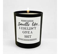Wanky Candles Smells Like I Couldn’t Care Less - Bold Pomegranate & Fig Black Jar Soy Wax Candle WCBJ70