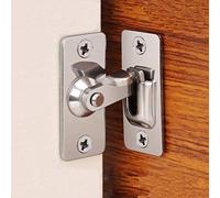 WANLIAN 90 Degree Door Clasp Lock Shift Door Lock Button Push Pull Button Door Latch Special Door Lock Button