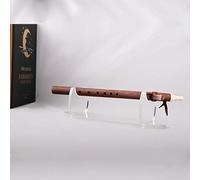 Wanlian Desktop Flute Display Stand - Acrylic Indian Flute Stand (Transparent)