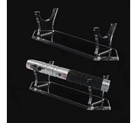 WANLIAN Lightsaber Stand Acrylic Desktop Display Stand for Lightsaber Hilt Decorative Sword (Transparent)