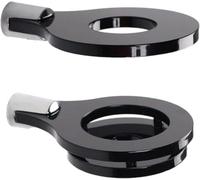 WANLIAN Lightsaber Wall Mount Vertical Lightsaber Holder Acrylic Lightsaber Display Stand(Black,hold 1 lightsaber)