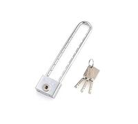 Wanlian Long Shackle Padlock - Long Padlock with Key Lock - Key Padlock - Door Lock Cabinet Lock Long Beam Padlock 200mm