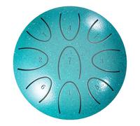 WANLiber 4-Inch Portable 9-Note Chakra Handpan Drum: Rain Sound Meditation Instrument with Mallet Included for Yoga, Outdoor & Healing Practice