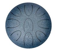 WANLiber 4-Inch Portable 9-Note Chakra Handpan Drum: Rain Sound Meditation Instrument with Mallet Included for Yoga, Outdoor & Healing Practice