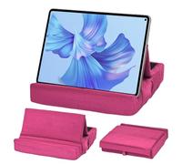 WANLiber Tablet Pillow Stand with Pocket Foldable Tablet Mount Angle Adjustable Multi-Angle Tablet Stand for 4-13 Inch Tablets