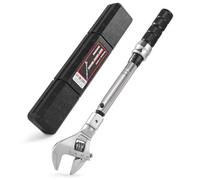 wanlvkang Adjustable Torque Wrench, 10 to 80 Nm 30mm Open End Torque Wrench with Click and Changeable Head for Hvac Mini Split and Refrigeration System