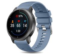 Wanme Strap for Garmin Vivoactive 4 /Venu 2 /Venu 3, 22mm Silicone Quick Release Replacement Wristband for Garmin Forerunner 255/265