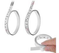 Wanmu 2 Pcs Self Centering Tape Measure, 78 Inch or 200cm Imperial and Metric Scale Self-Adhesive Fastcap Tape Measure, Left and Right Reading Measurement Tapes for Woodworking, Drafting Table