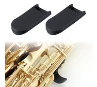 Wanmu 2Pcs Saxophone Thumb Rest, Comfortable Saxophone Finger Thumbs Rest Pad, Silicone Clarinet Thumb Rests Sax Gel Cushion Pad, for Tenor/Baritone Saxophones Accessoriess