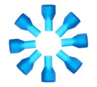 Wanmu 8 Pcs Bite Valve Replacement Mouthpiece, Replacement Bite Valve Tube Nozzle, Hydration Pack Bladder Accessories for Outdoor Most Brands Hydration, Backpack Water Reservoir - Blue