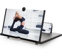 Wanmutrun 18 Inch MAGNIFIER for Mobile Phones, Universal Compatibility, 3D High Resolution Screen Amplifier, Portable Design, Great Gift