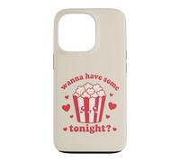 Wanna Have Some Tonight? Cute Popcorn Case for iPhone 13 Pro