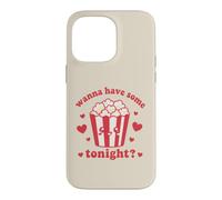 Wanna Have Some Tonight? Cute Popcorn Case for iPhone 14 Pro Max