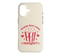 Wanna Have Some Tonight? Cute Popcorn Case for iPhone 16