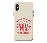 Wanna Have Some Tonight? Cute Popcorn Case for iPhone X/XS