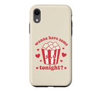 Wanna Have Some Tonight? Cute Popcorn Case for iPhone XR