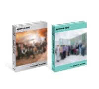 WANNA ONE [1¹¹=1 POWER OF DESTINY] 1st Album 2Ver SET+2p POSTER+2ea Photo Book(each 120p)+2ea Sleeve Cover+2p Stamp Sicker +2p Flim Photo Card+2ea Lyrics+2ea Golden Ticket+Tracking Number K-POP SEALED