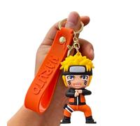 Wanna Party Naruto Theme Keychain for Boys, Anime Return Gift Favors, Cute Backpack Key Chain Accessories Wristlet Chain Charms