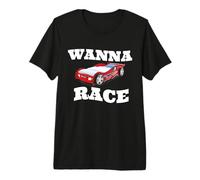 Wanna Race Racecar Bed Premium T-Shirt