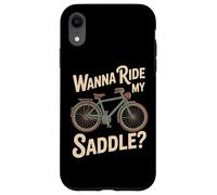 Wanna Ride My Saddle Bicycle Fun Design Case for iPhone XR