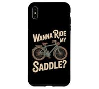 Wanna Ride My Saddle Bicycle Fun Design Case for iPhone XS Max