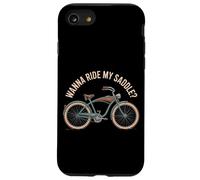 Wanna Ride My Saddle Bicycle Humor Case for iPhone SE (2020) / 7/8